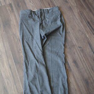 Grey Women  Trousers  Curvy  Relaxed Wool Blen